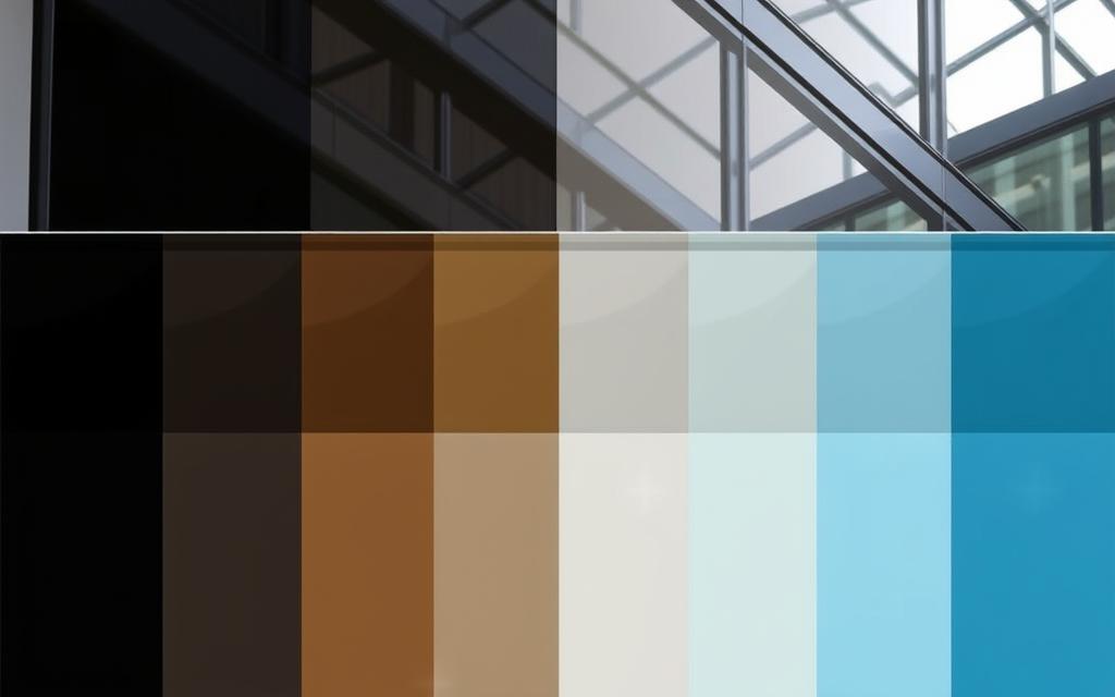 ceramic window tint colors