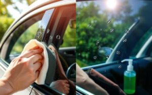 How to Remove Hard Water Stains from Car Glass
